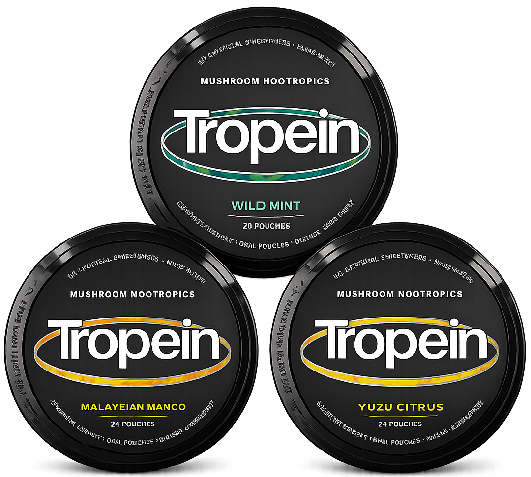 Tropein Mushroom Nootropic Pouches